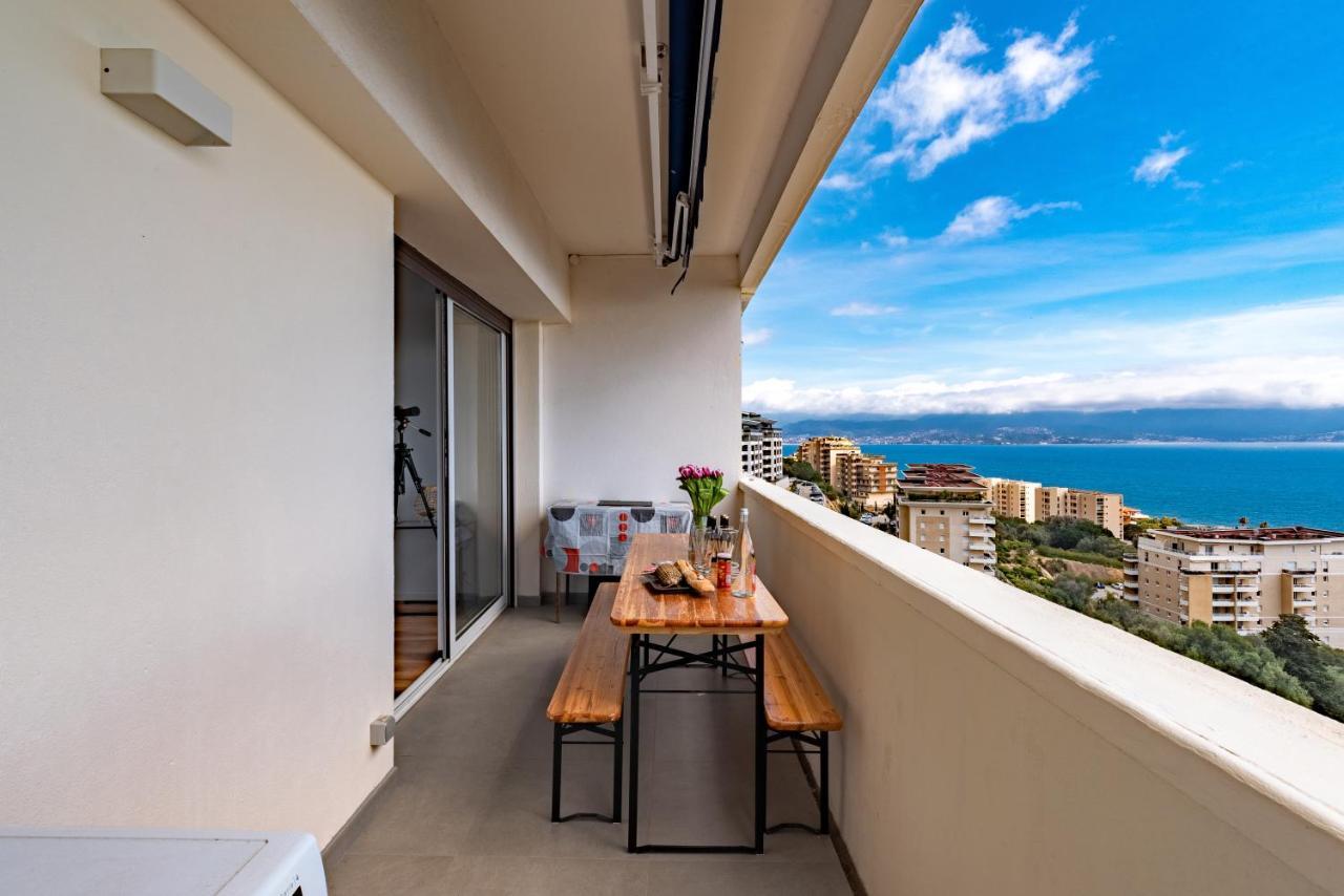 Magnifique Appartement Vue Mer, Spacieux Et Traversant アジャクシオ エクステリア 写真